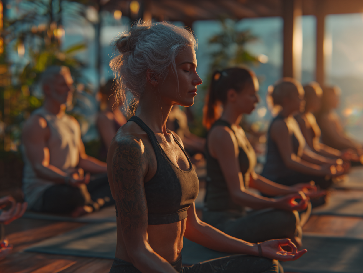 Сучасна йога практика в групі